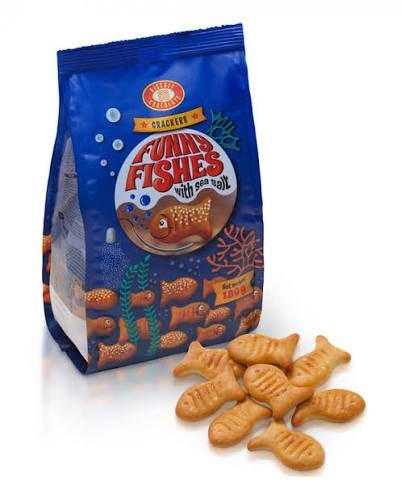 Крекер FUNNY FISHES ХБФ 180г